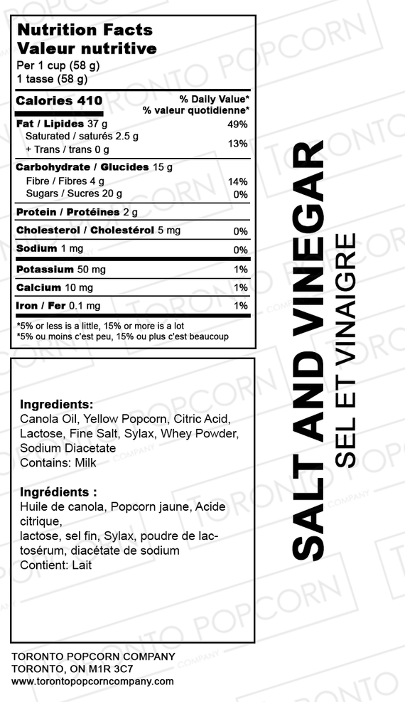 Salt & Vinegar Popcorn