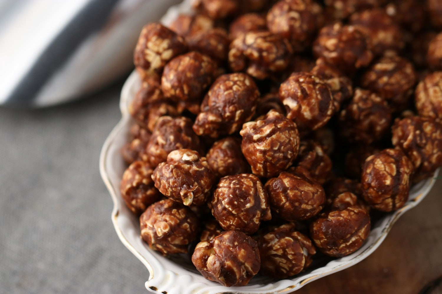 Choco Peanut Crunch Popcorn