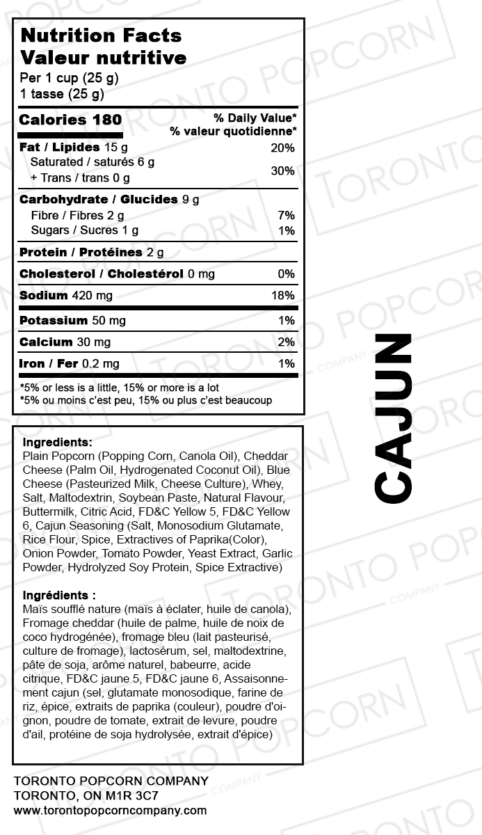 Cajun Popcorn