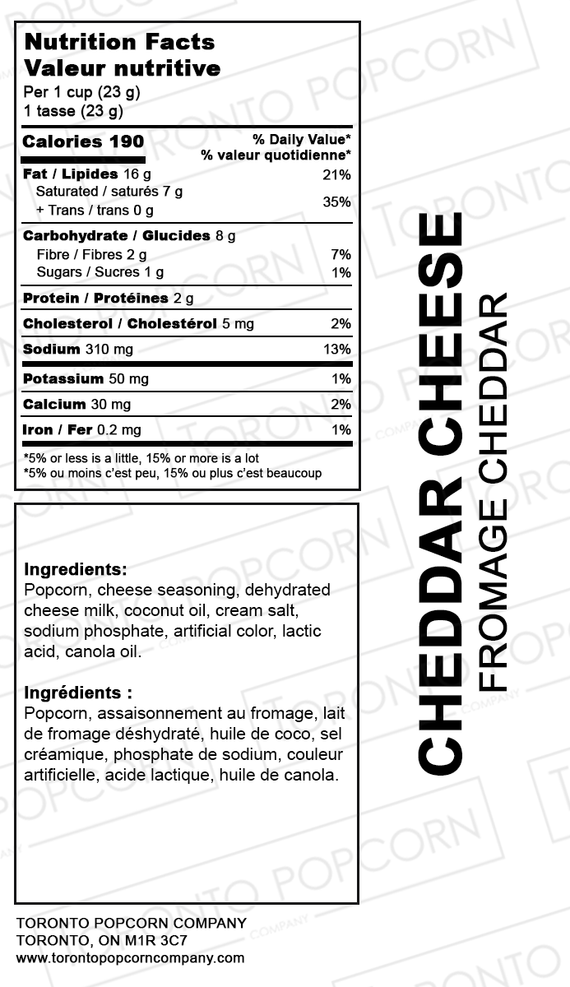 Cheddar Cheese Popcorn