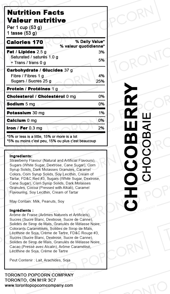 Chocoberry Popcorn