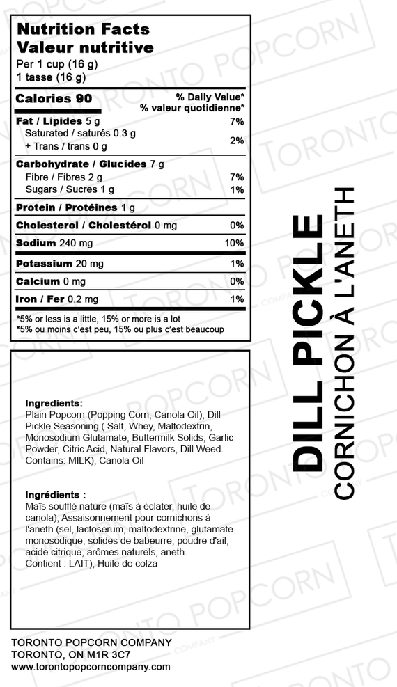 Dill Pickle Popcorn