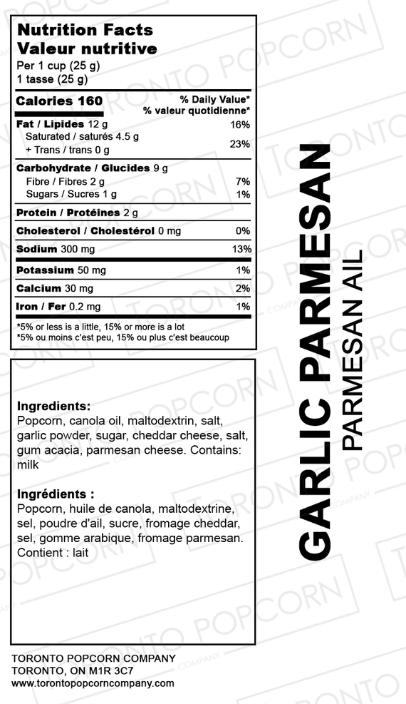 Garlic Parmesan Popcorn