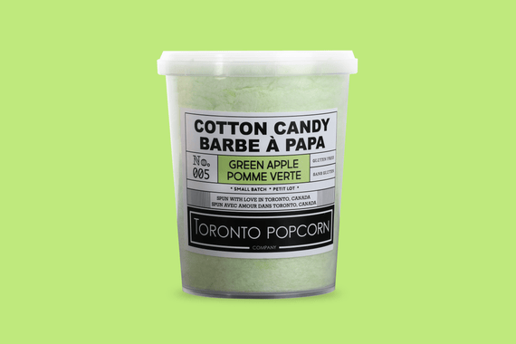 Green Apple Cotton Candy