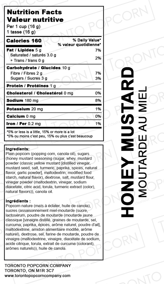 Honey Mustard Popcorn