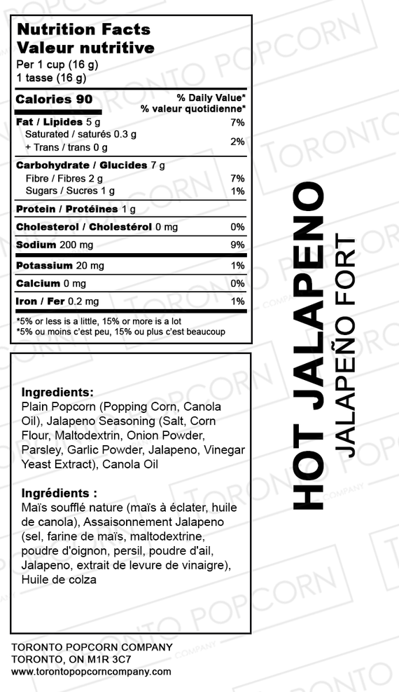 Hot Jalapeno Popcorn