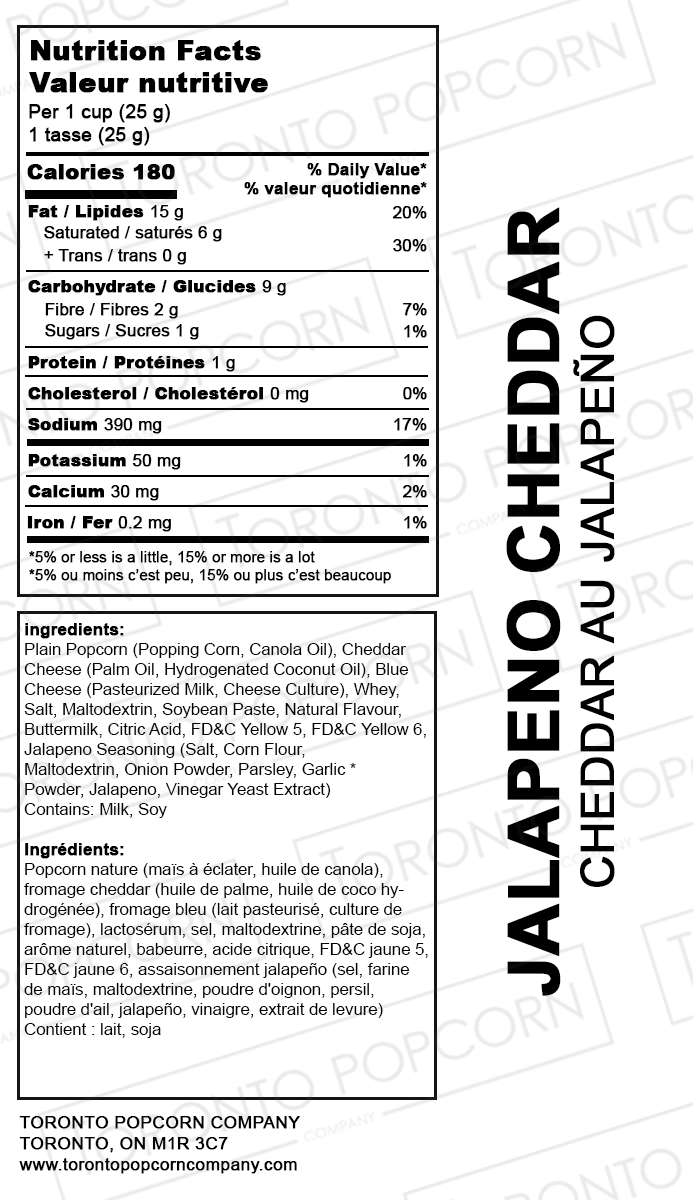 Jalapeno Cheddar Popcorn