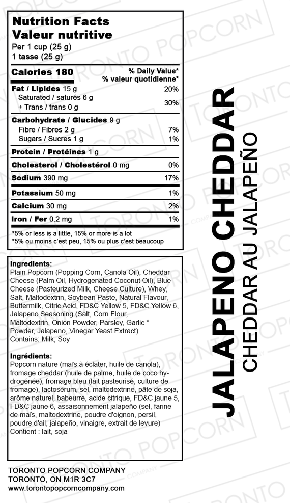 Jalapeno Cheddar Popcorn