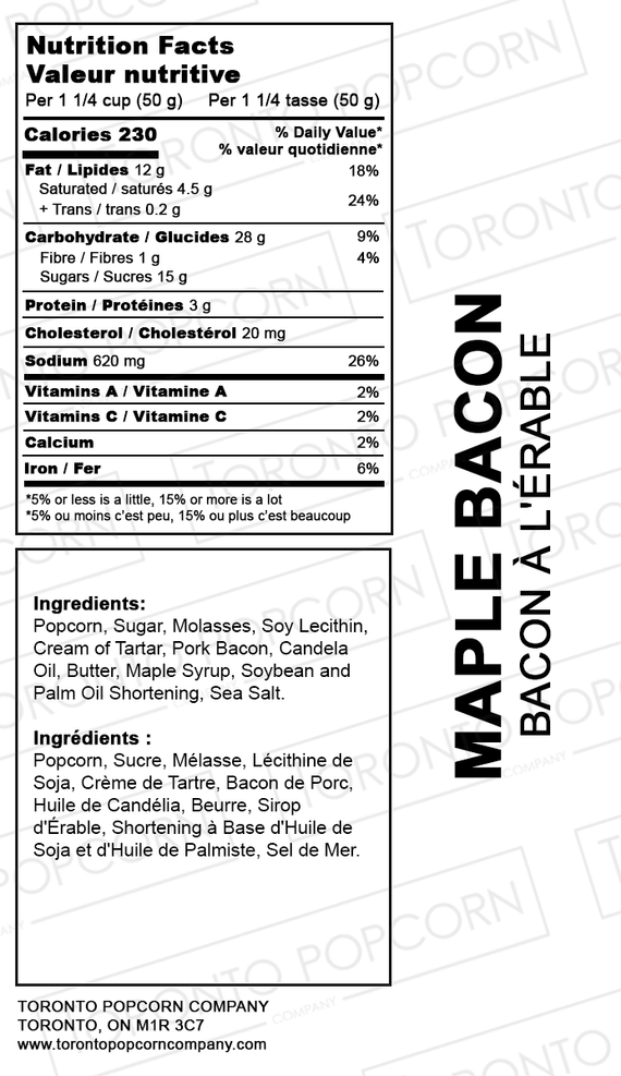 Maple Bacon Popcorn