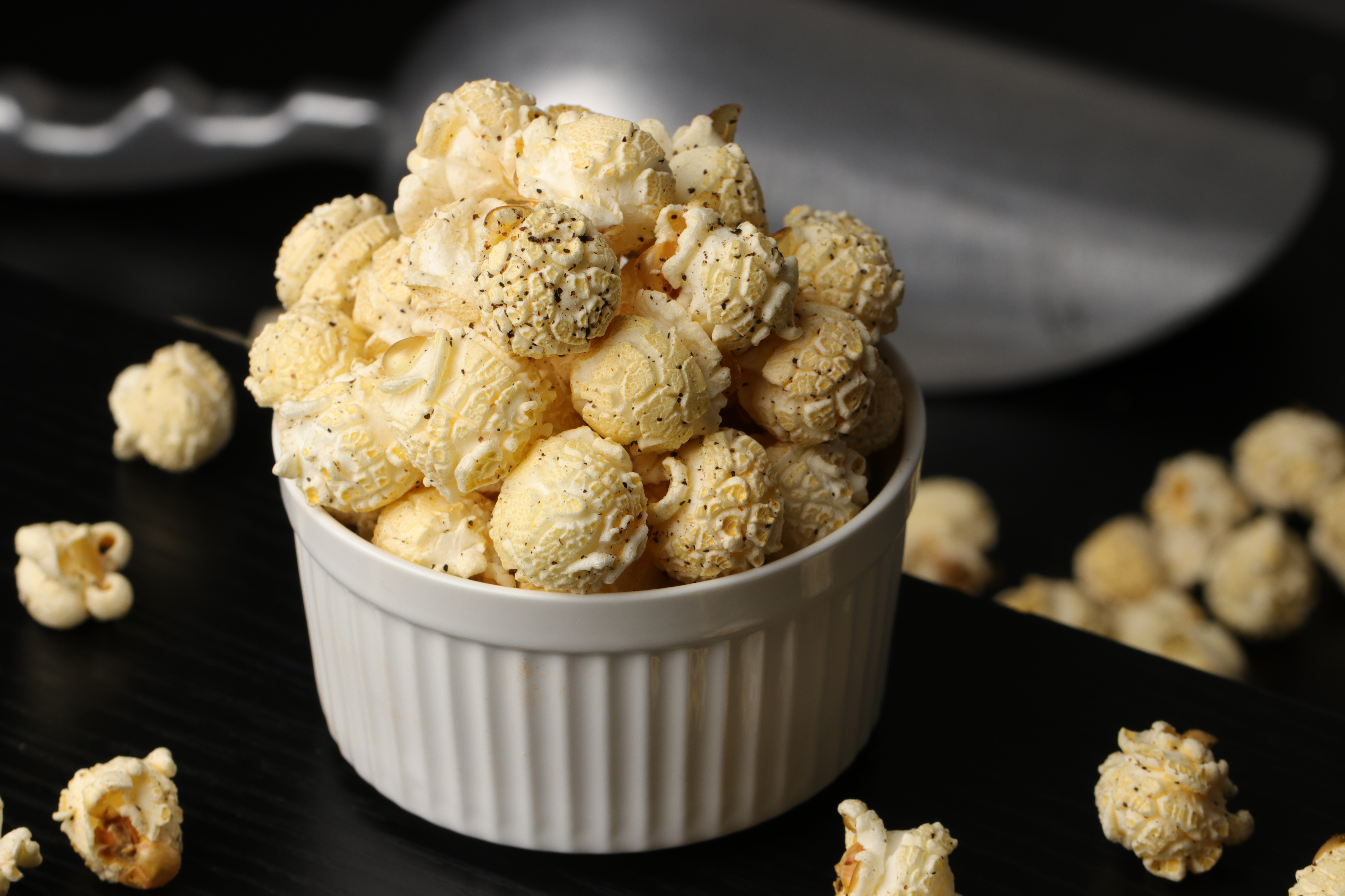 Sea Salt and Pepper Popcorn