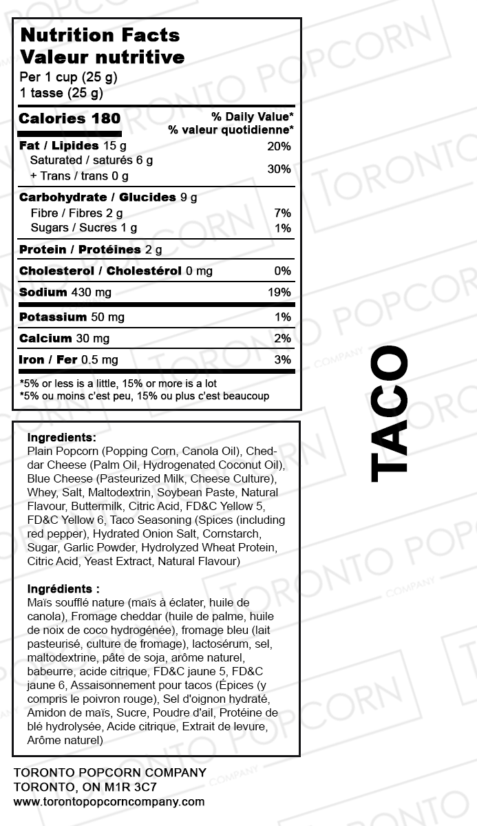 Taco Popcorn