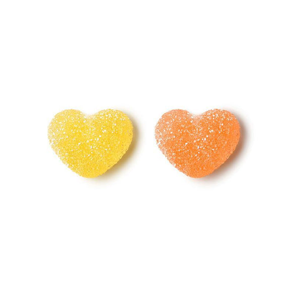 Vegan Sour Peach Hearts