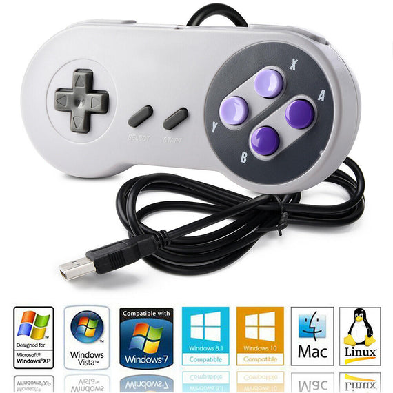 SNES USB Controller (PC/Mac Compatible)