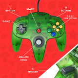 Controller for N64 Translucent Green