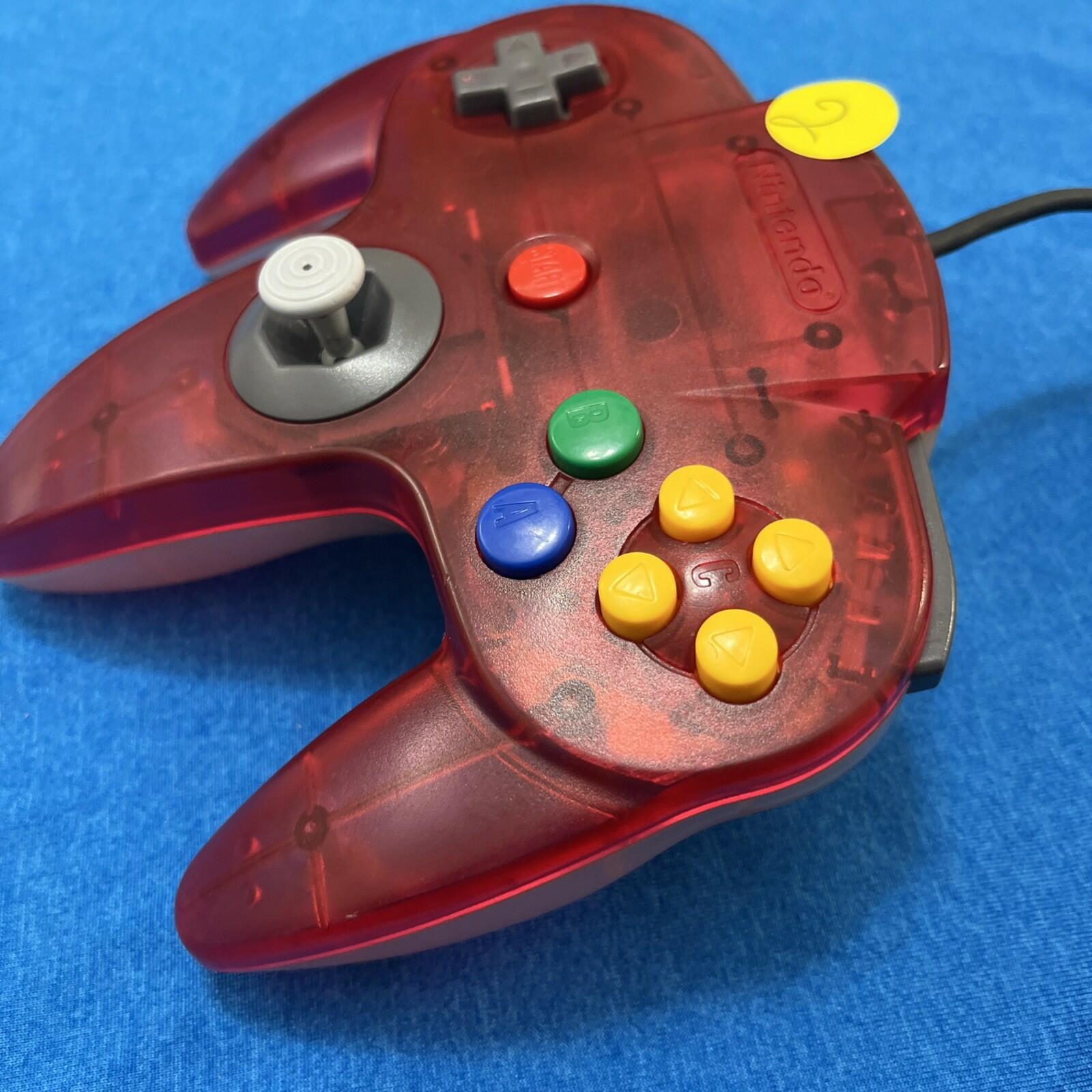 Controller for N64 Translucent Red