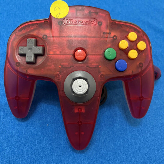 Controller for N64 Translucent Red