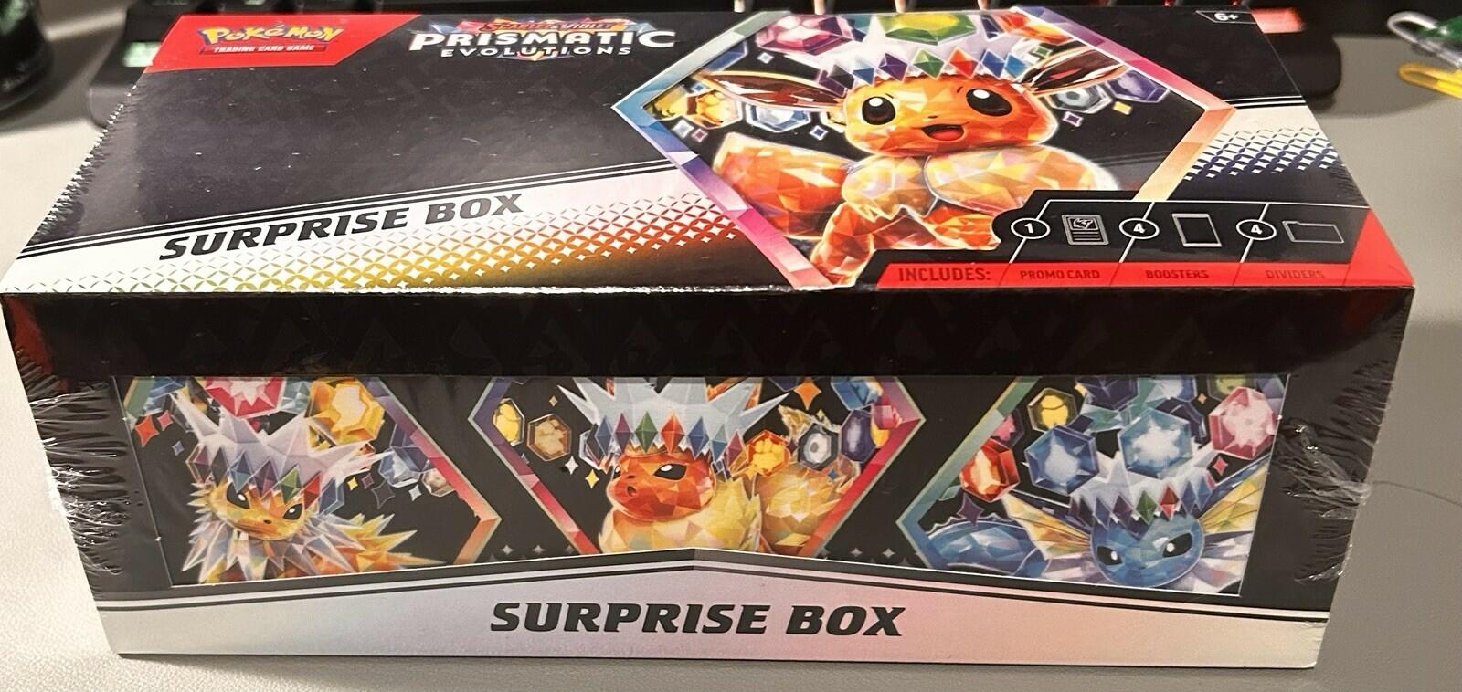 Pokemon Prismatic Evolution Surprise Box
