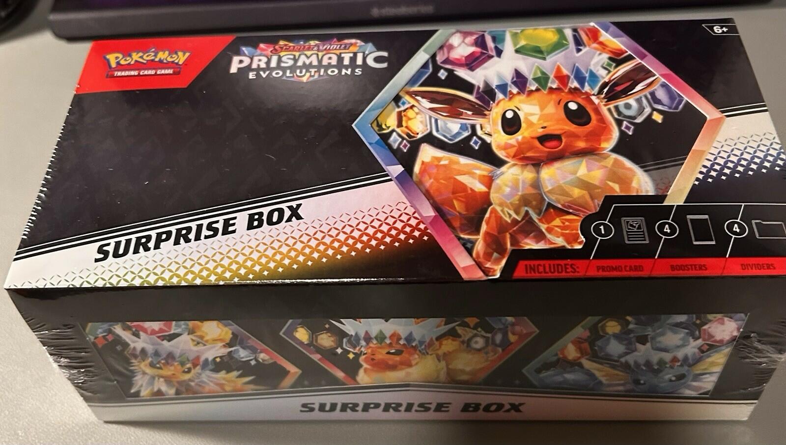 Pokemon Prismatic Evolution Surprise Box