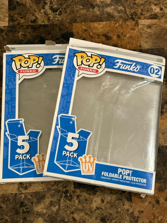 Funko Foldable Non-UV 3 3/4 inch Protector 5-pack