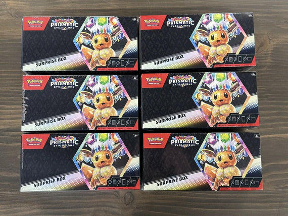 Pokemon Prismatic Evolution Surprise Box