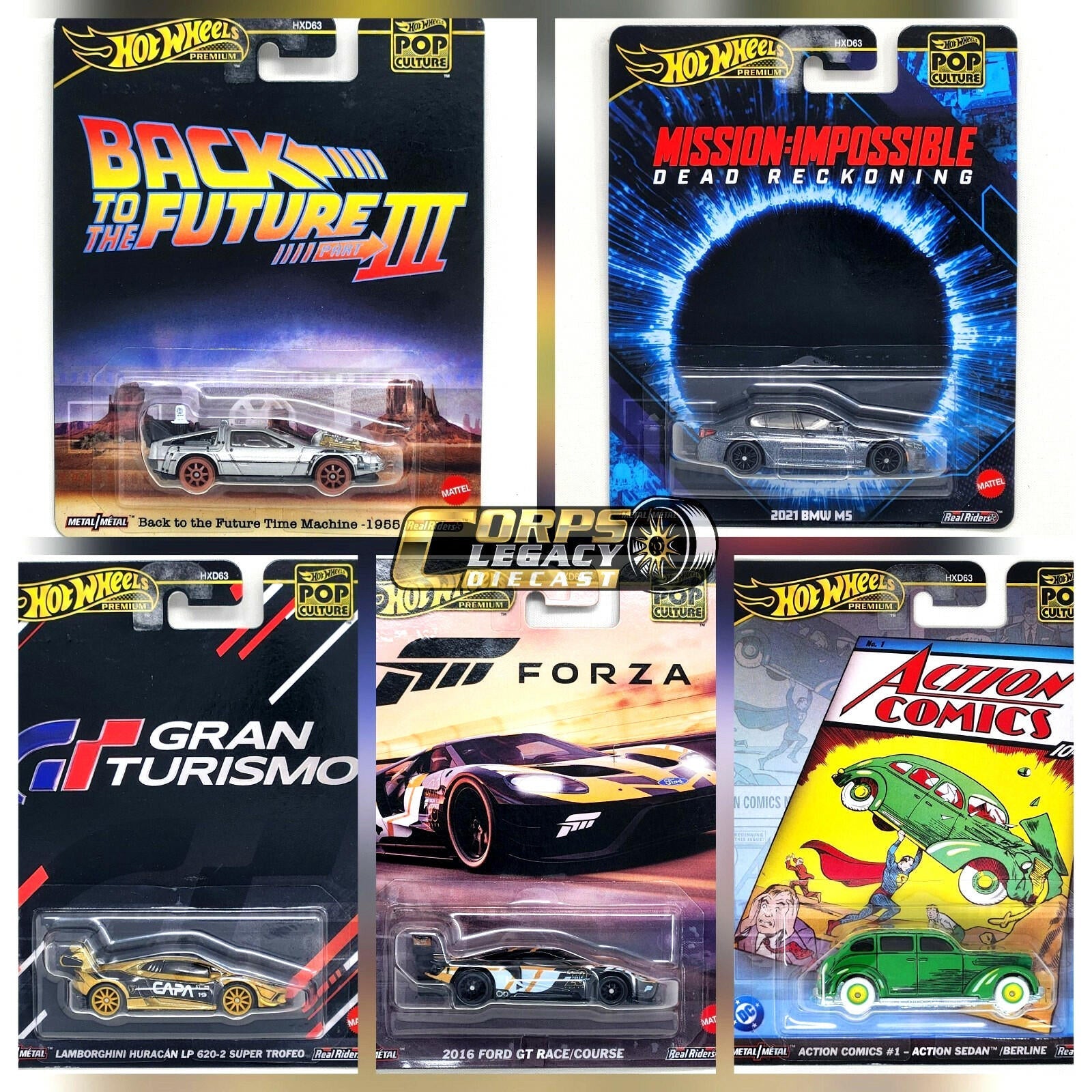 Hot Wheels Premium Pop Culture