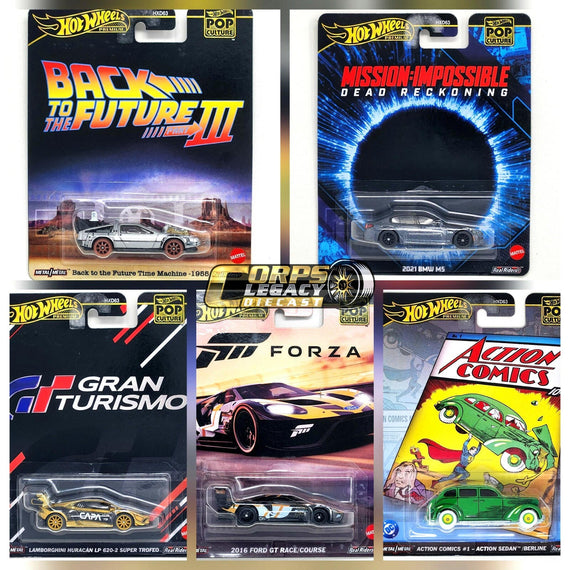 Hot Wheels Premium Pop Culture