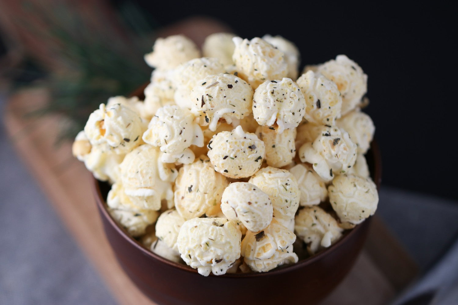 Parmesan and Herbs Popcorn